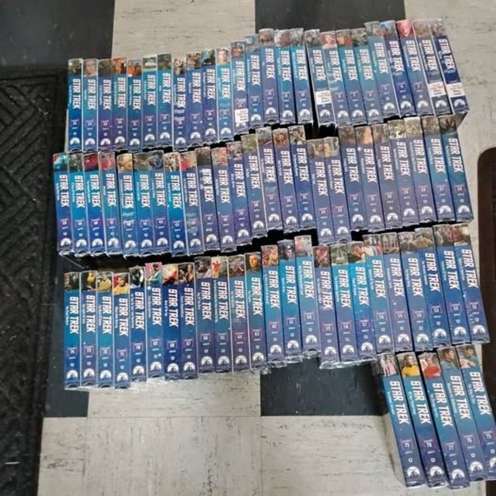 Original Sealed Star Trek Series on VHS.  All 79 episodes. - Picture 5 of 5